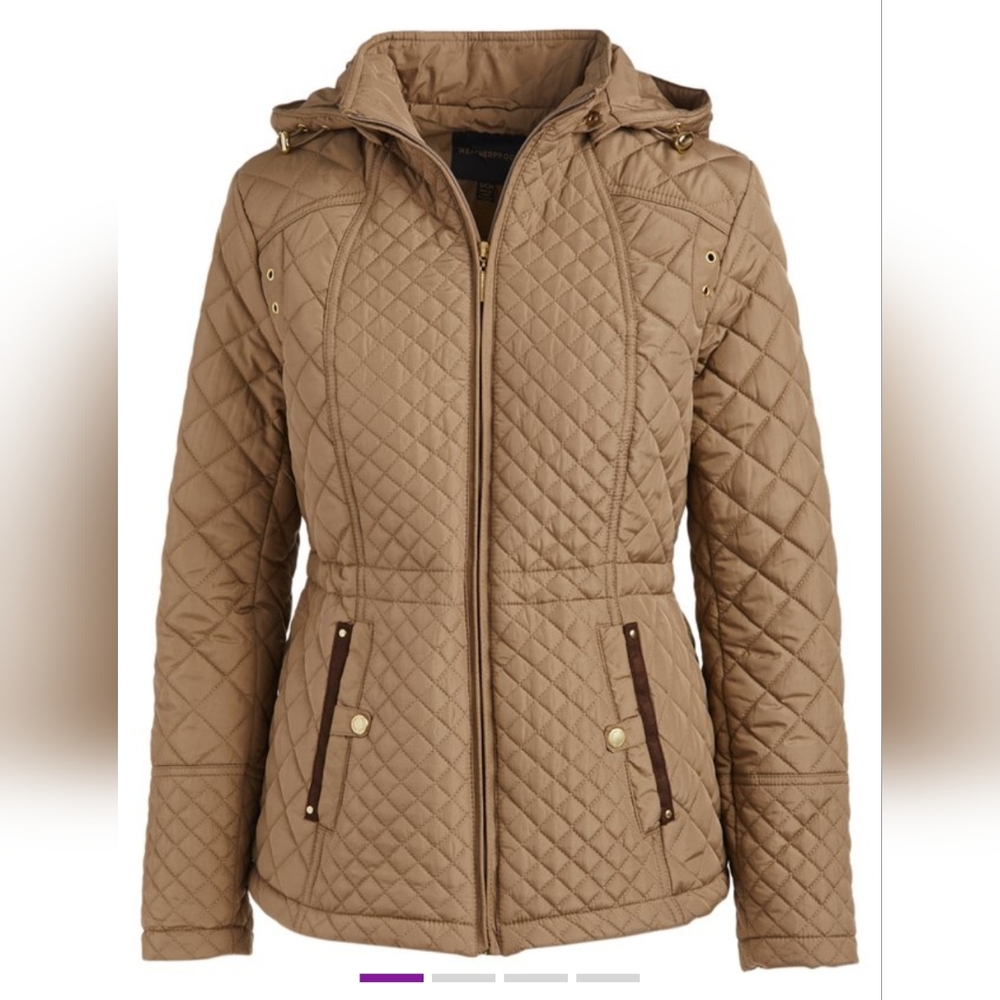 NWOT Weatherproof quilted jacket